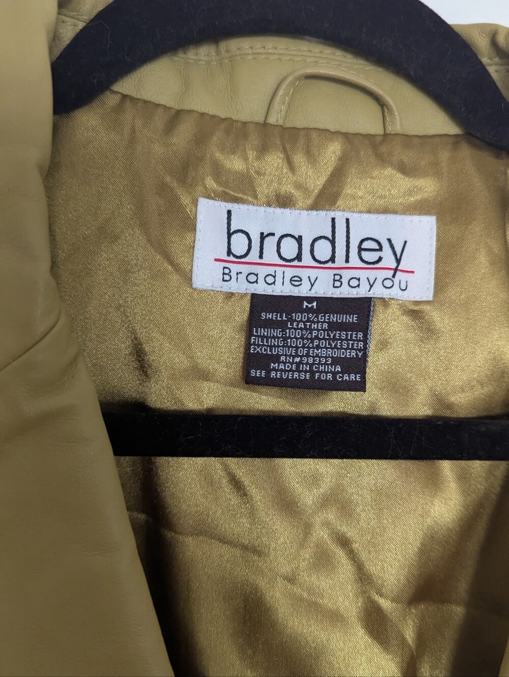 Bradley Bayou Green Quilted Leather Jacket Green - Picture 4 of 8